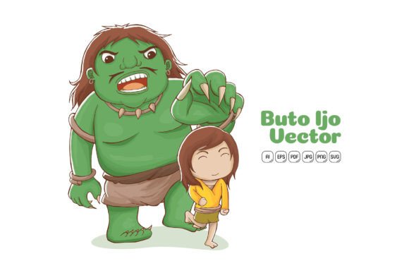 Buto Ijo Vector Graphics