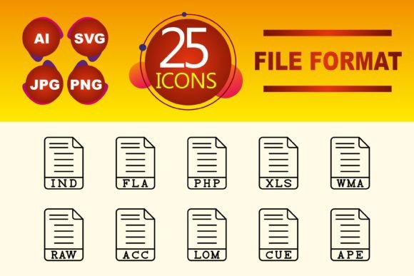 File Format Graphics and Icons