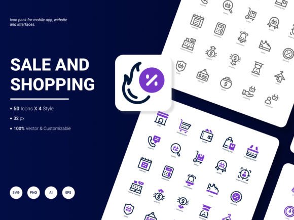 Sale and Shopping Icon Pack Review