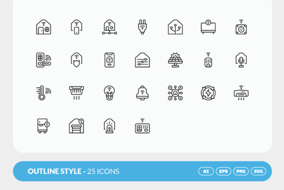 Smarthome Icon: Graphics and Icons for Digital Sellers