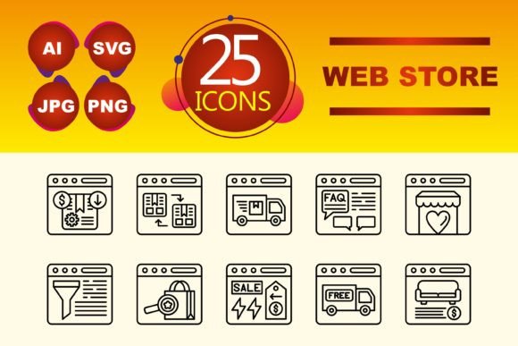 Web Store Graphics and Icons